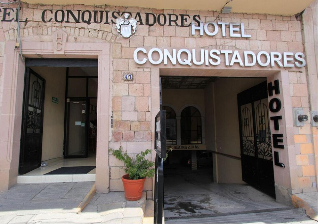 Hotel Conquistadores Zacatecas Buitenkant foto